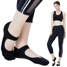 Женские носки для танцев для занятий спортом, пилатеса, не скользящие ручки, балетные короткие носки, Молодежный стиль, эластичные, Meias, удобные, Soxs, популярные, Hocoks