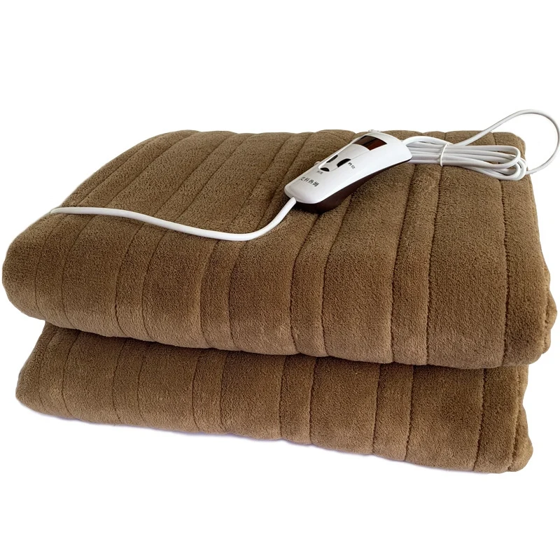  Waterproof 160x130cm Electric Blanket Double 220V Electric Blanket Blanket Single Control Dormitory - 4000591785132