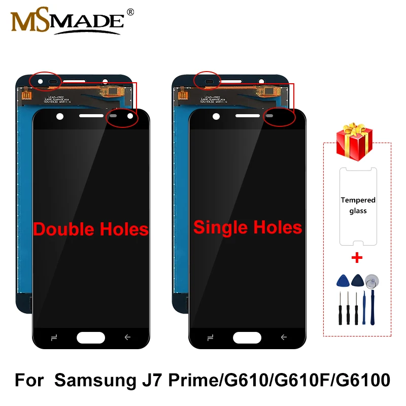 ЖК дисплей для Samsung Galaxy J7 Prime G610 с сенсорным экраном и дигитайзером в сборе G610F On7 2016