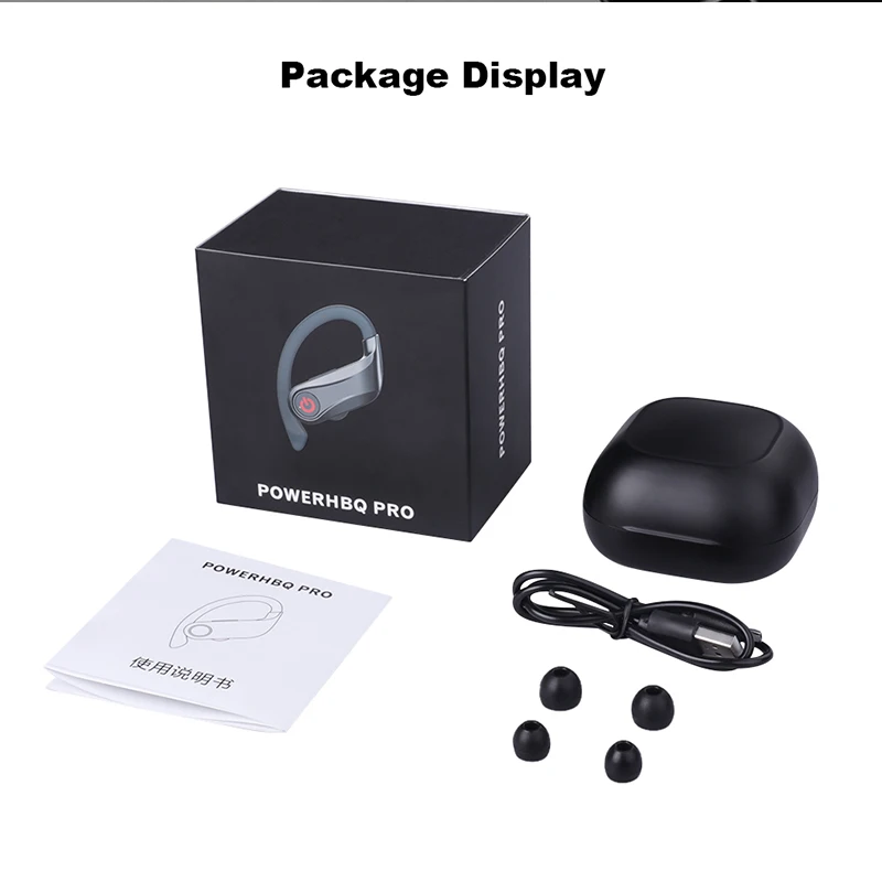 Ear Hook Wireless Headphones Bluetooth Earpiece For Cubot King Kong 3 X19 X20 Plus Mobile Accessory Earphone With Mic Power Bank