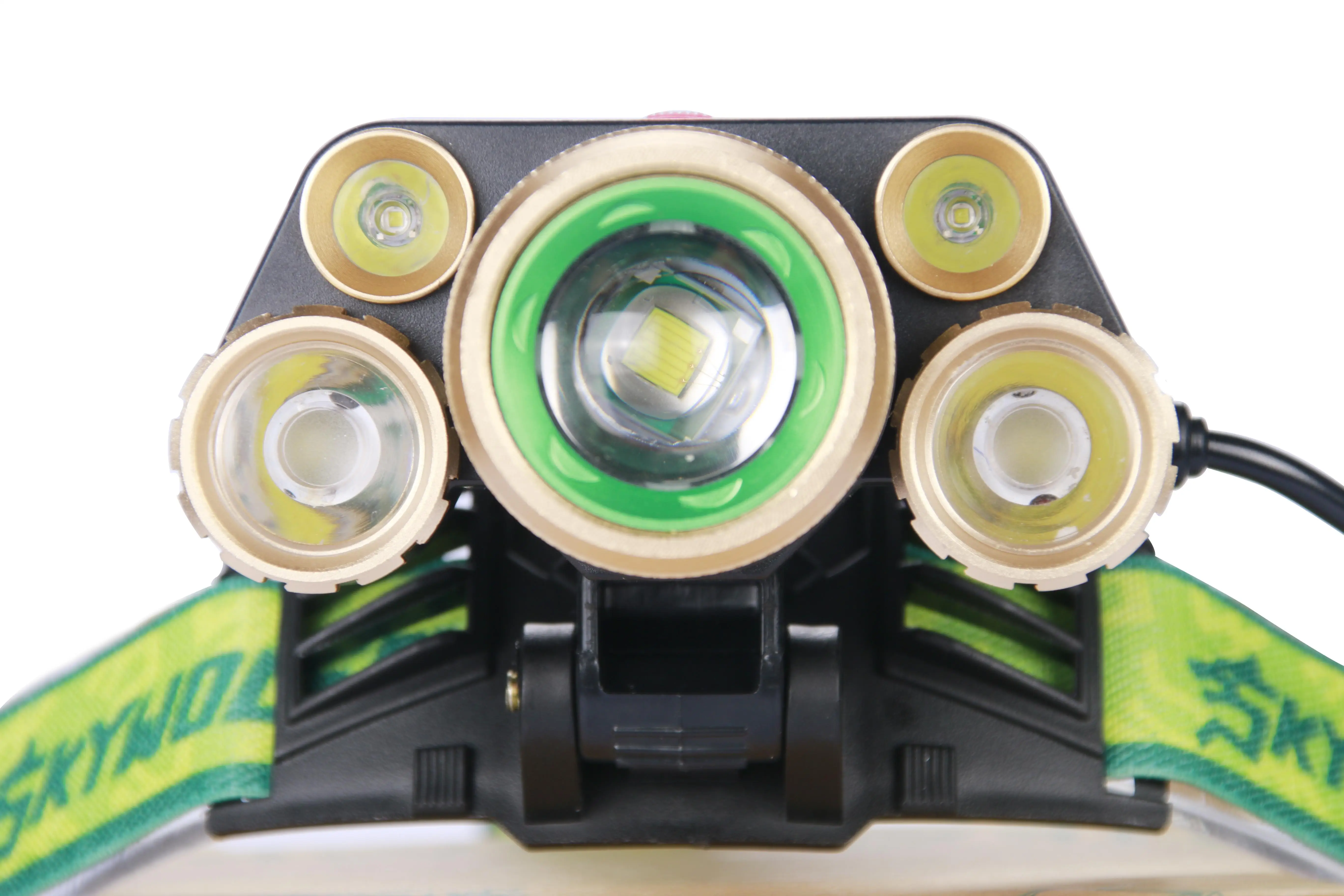SKYWOLFEYE 5 светодиодный 80000 Lm перезаряжаемая USB лампа с зумом|Налобные LED-фонари| |