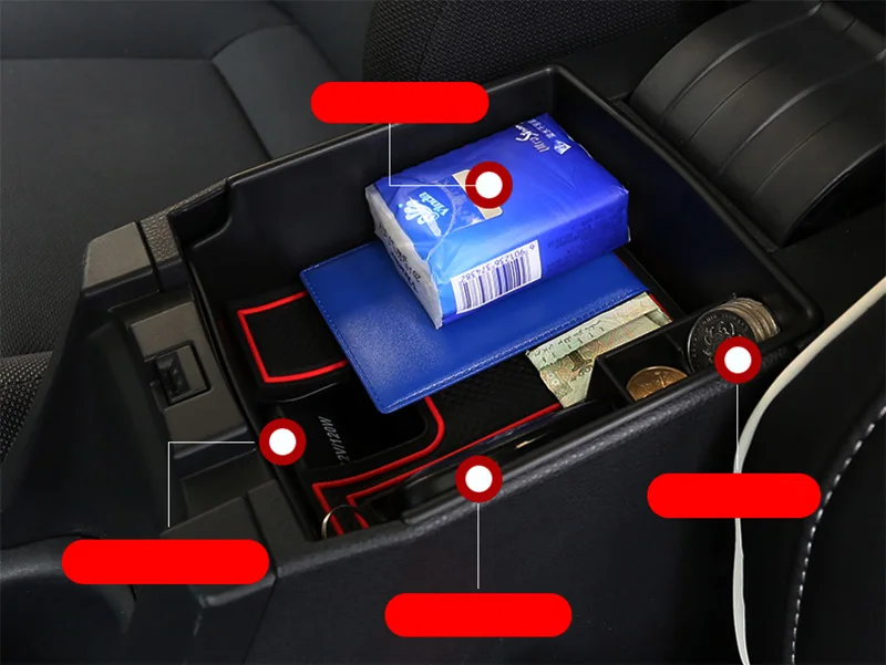 Car interior decoration Console armrest container storage box Refit accessories style For Toyota Corolla 12th 2019 2020 Car interior decoration Console armrest container storage box Refit accessories style For Toyota Corolla 12th 2019 2020
