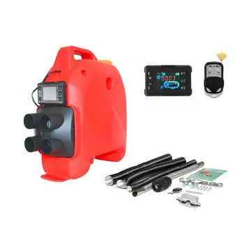 

WFHEATER 12V/24V 5KW/8KW ABS Black LCD Red Diesel Air Heater For Car All In One Parking Fuel Air Heater Chinese Manufacturer