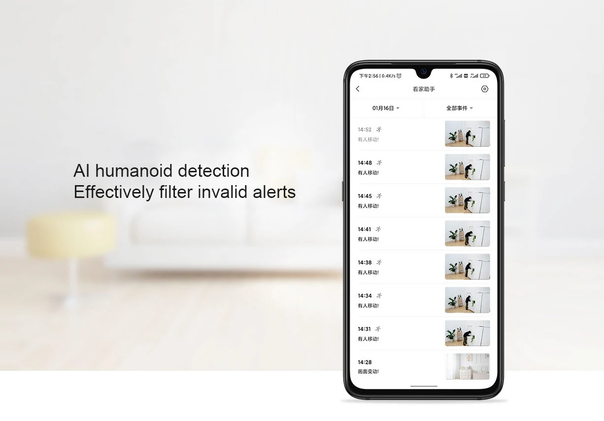 2020 Xiaomi Mijia умная IP камера 2K 360 Угол видео CCTV Wi Fi ночное видение беспроводная веб