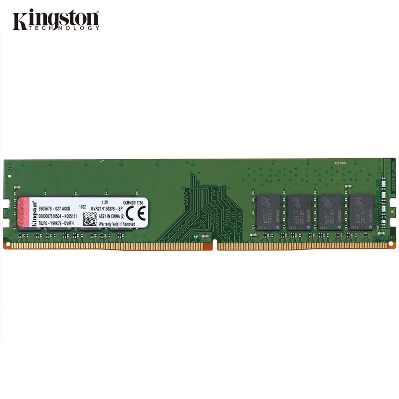 Оперативная память Kingston DDR4 8 ГБ 4 Гб 2133 МГц ddr4 1 2 В CL15 288pin настольная для игр