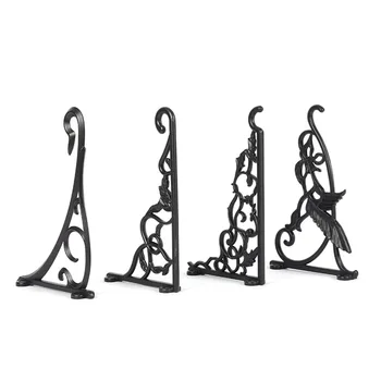 

2020 European Style Wall Hanging Flowerpot Bracket Iron Flower Stand Balcony Home Decoration Iron Plants Pots Hooks
