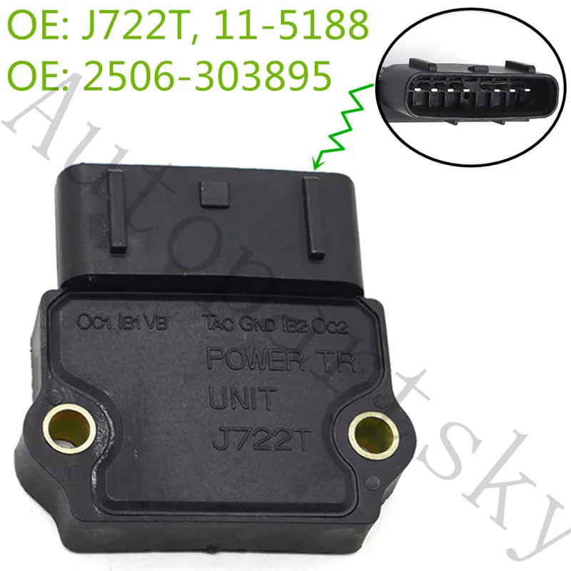 OEM J722T MD149768 модуль управления катушки зажигания для Dodge Eagle для Mitsubishi Plymouth 6H1068 CBE735 E1997 11-5188 2506-303895