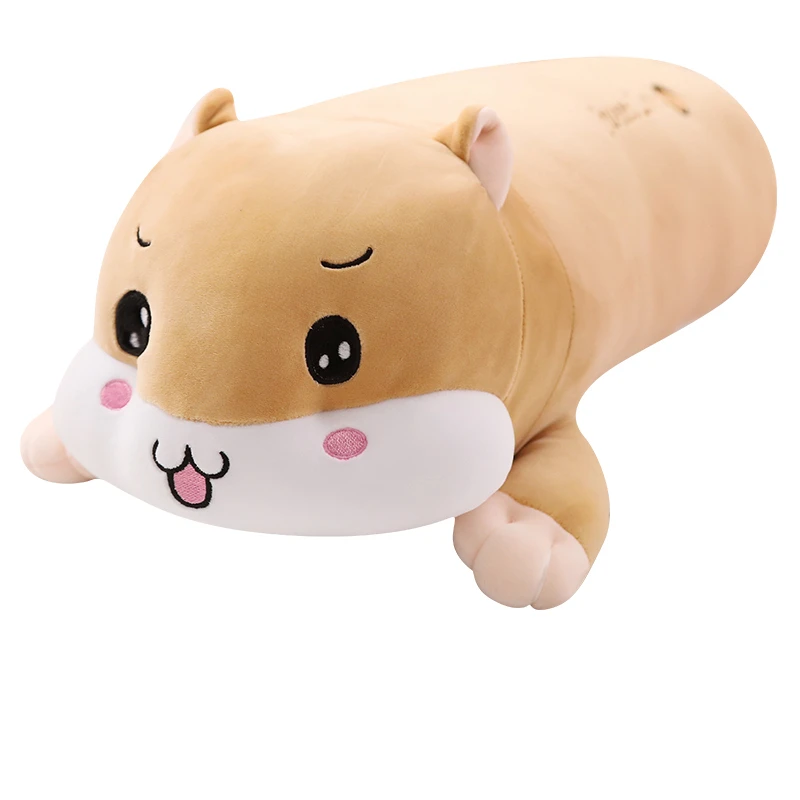 1pcs Hamster Toy Stuffing Mouse Pet Doll Plush Toy Baby Kid Appease Sleeping Pillow Doll Animal Soft Stuffed Toy Birthday Gifts