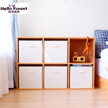 

Modular grid rack MUJI style Japanese grid simple floor shelf storage grid shelf shelf cabinet shelf cabinet