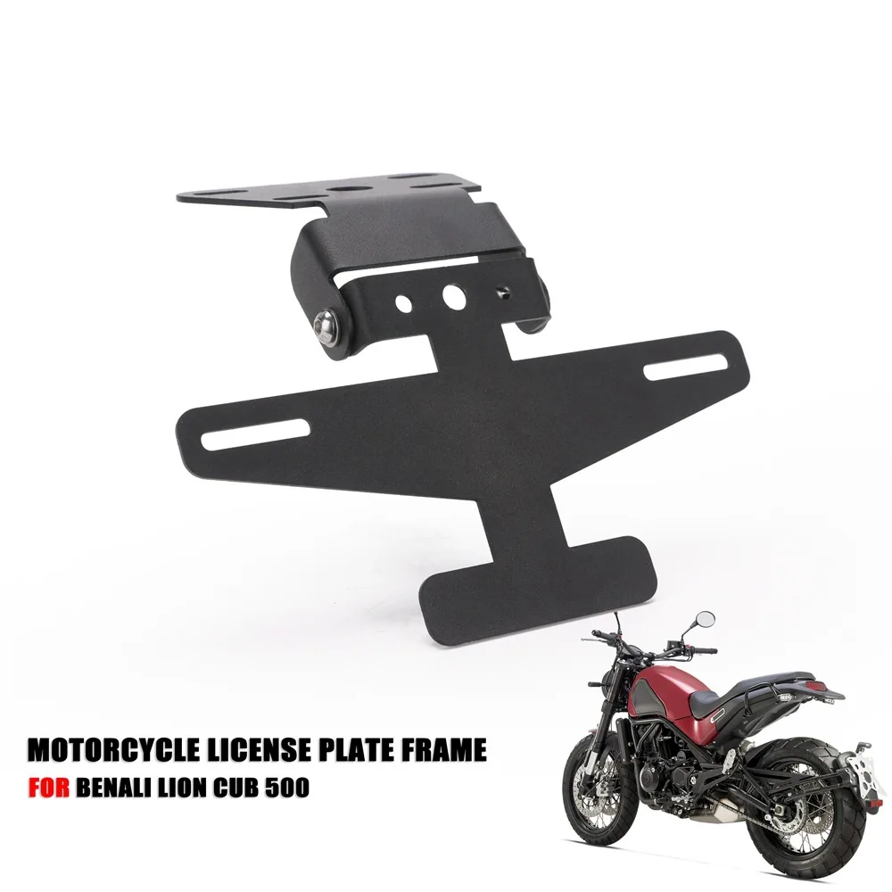 Motorcycle License Plate Frame License Plate Bracket Stainless Steel