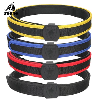 

FDBRO Tactical Belt IPSC Tactical Equipment Professional Belt Waist Support for Hunting Outdoor Sports Preferred Battle Belt