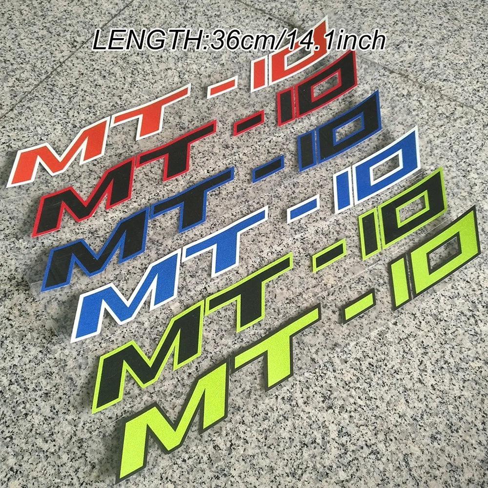

Stickers Decal For YAMAHA MT-10 MT10 MT 10 Wheels Rims Helmet Tank Fairing Pad Decoration Logo Reflective Motorcycle 2018 2019