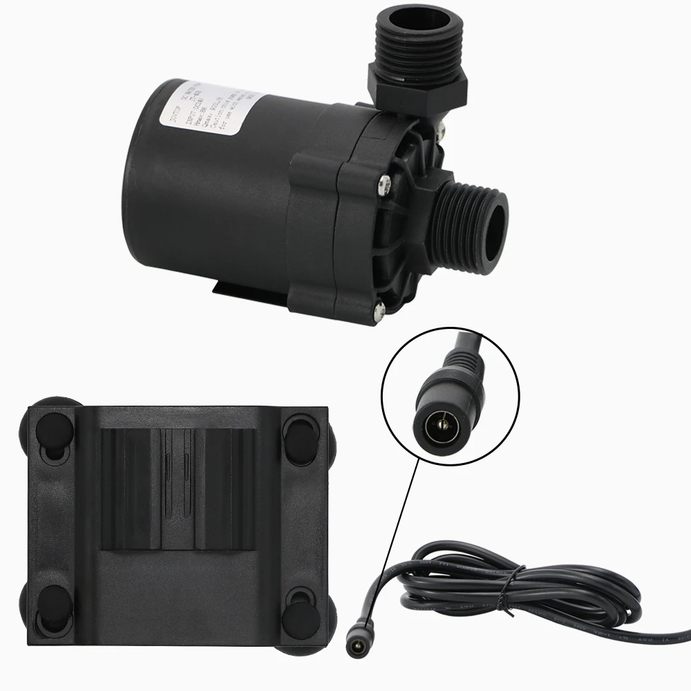 JT-40B Solar DC 12V 24V Booster Bürstenlose Wasserpumpe für Badmaschine, Warmwasserbereiter Max. Hub 900L/H – Detail 7