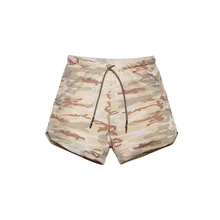 Мужские повседневные шорты, полиэфирные шорты для мужчин, летние однотонные дышащие повседневные мужские шорты с эластичной резинкой на талии, мужские шорты для бега для женщин