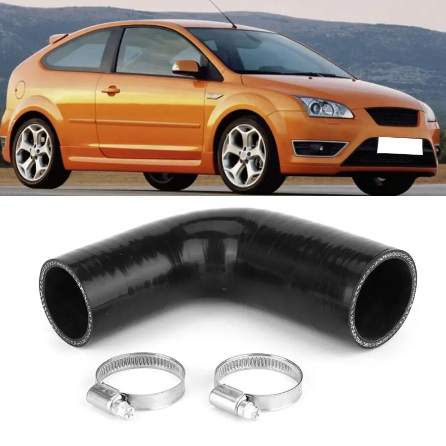 Турбошланг с 2 зажимами подходит для Ford Focus MK2/C MAX 4M516K863BE автомобильный радиатор