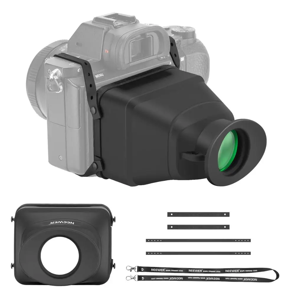 Universal Camera Viewfinder Magnifier 3X Magnification 3.2inch LCD Screen
