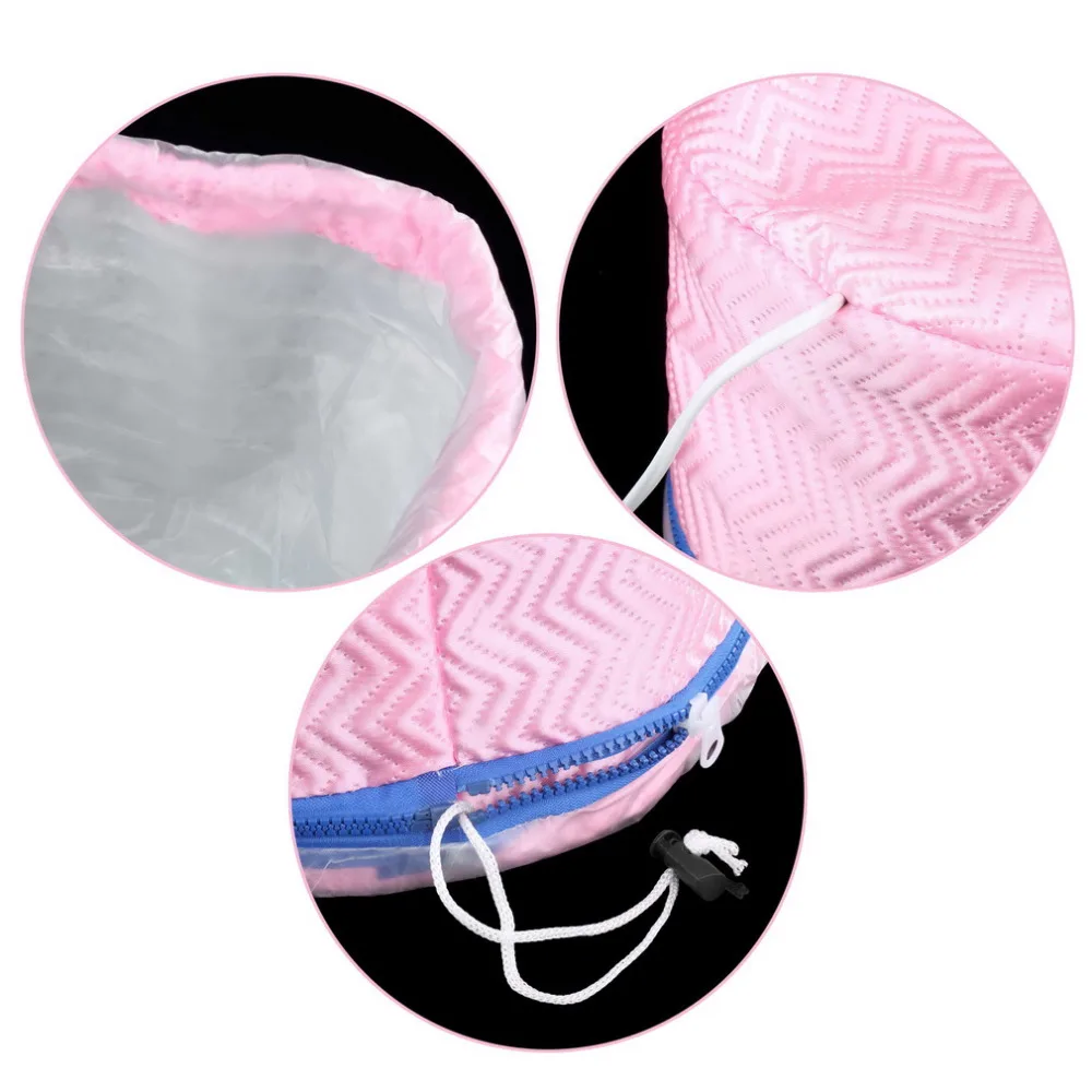 1Pcs US Plug Thermal Treatment Electric Hair Beauty Steamer SPA Nourishing Hair Care Cap dropshipping 4