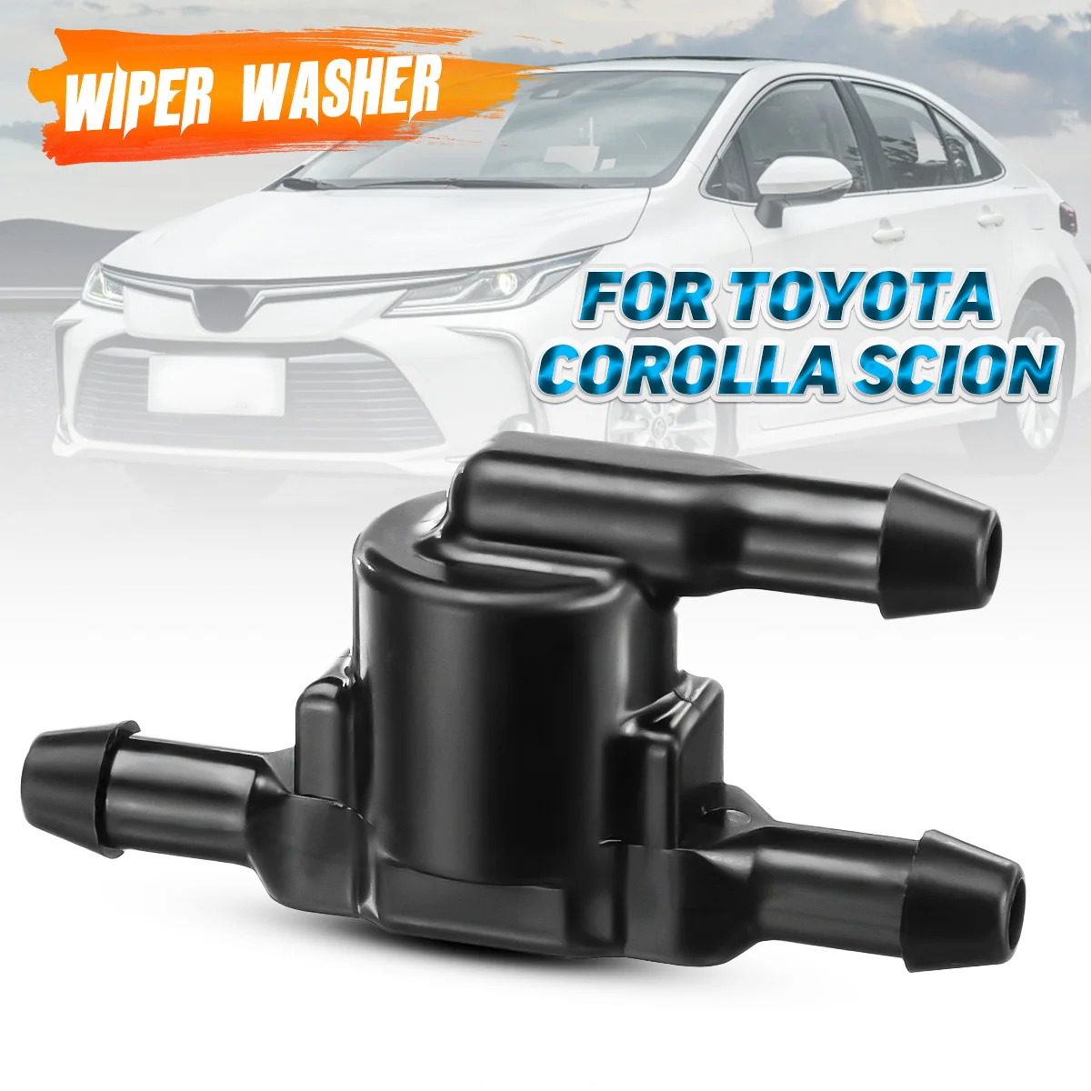 

Car Spray Nozzle Wiper Front Windscreen Wipers Windshield Water Washer Valve 8532128020 85321-28020 For Toyota Corolla Scion
