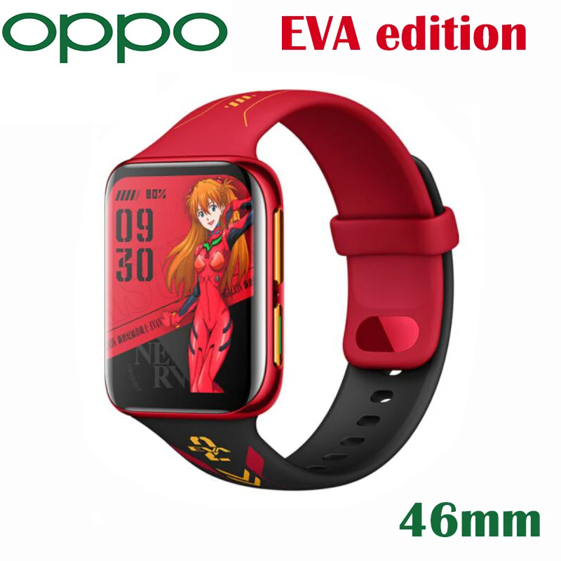 Официальный Оригинальный Новый OPPO часы EVA издание 46 мм Smartband eSIM сотовый телефон 1G