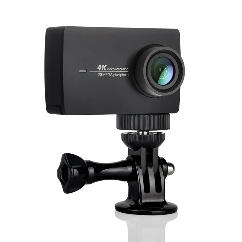 2 шт. адаптер крепления камеры для GoPro Hero 7 6 5 4 sony 4K Xiaomi yi 1/4 дюйма-20 винтов Адаптер штатива Экшн-камера