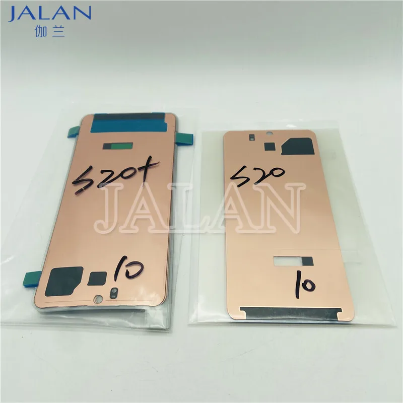 10Pcs Adesivi Posteriori Lcd Per Samsung S20 S20 Plus S20 Ultra S10 S9 S8 S7 Edge Originale Nuovo Telefono Riparazione Nastri Adesivi Posteriori