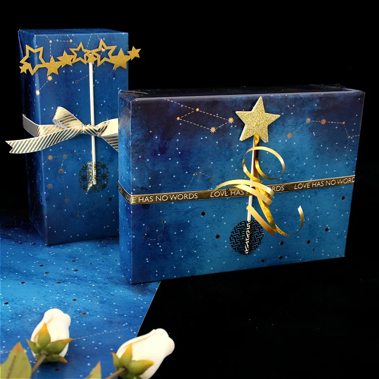 5 шт. оберточная бумага для рукоделия с принтом в виде созвездия|Крафт-бумага| |