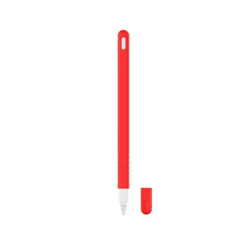 

Protective Cover Stylus Pen Soft Silicone Skin Non-Slip Nib Tip Case Round Cap Tablet Screen Touch Anti-Fall Portable for Pencil