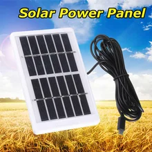 Солнечная панель, Мини Солнечная система, сделай сам, для батареи, сотового телефона, зарядные устройства, портативная солнечная батарея для многофункционального домашнего кемпинга 6V12W