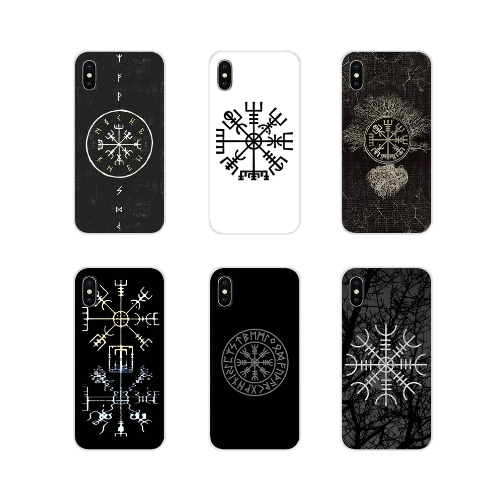 Для Motorola Moto X4 E4 E5 G5 G5S G6 Z Z2 Z3 G G2 G3 C Play Plus Vikings Vegvisir Odin скандинавские аксессуары чехлы