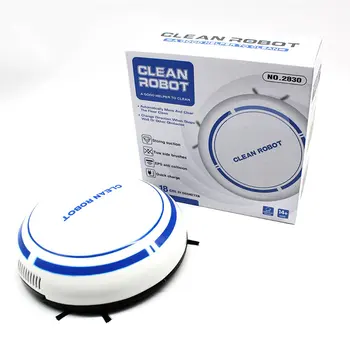 

Household Small Size USB Charging Smart Washable Auto Robotic Mop Floor Robot Vacuum Cleaner Cleaning Device