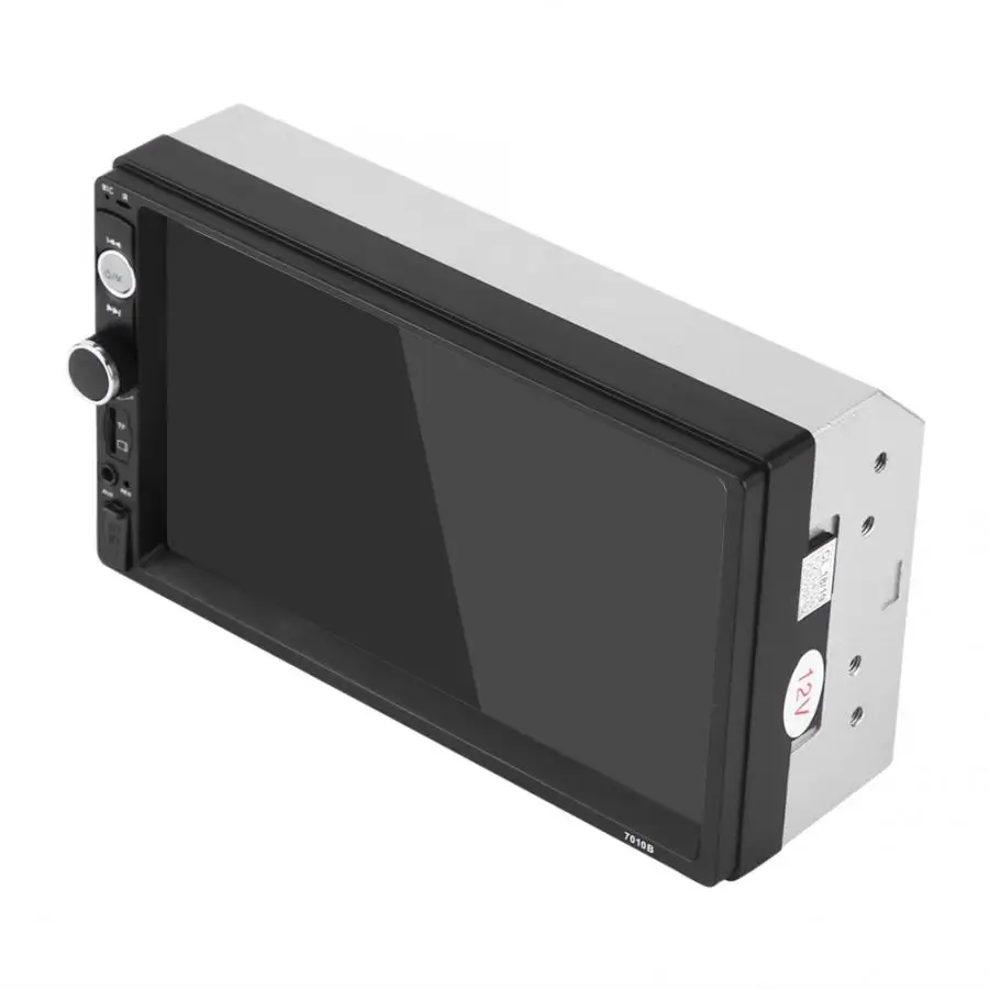 7 дюймов HD двойной Din Bluetooth автомобильный MP5 плеер FM радио USB AUX пульт дистанционного управления камера заднего вида Автомобильный видео плеер