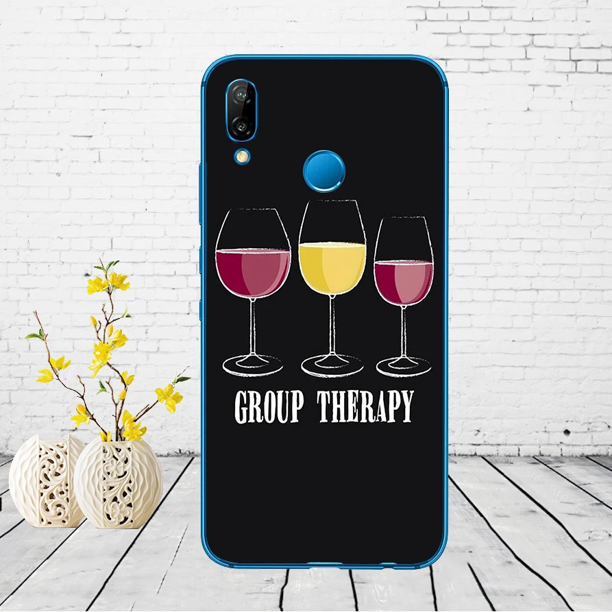 128DD keep calm and drink a bear винный узор, резиновый чехол для Huawei P9 P10 P20 P30 Lite mate 10 20 PRO lite p smart чехол