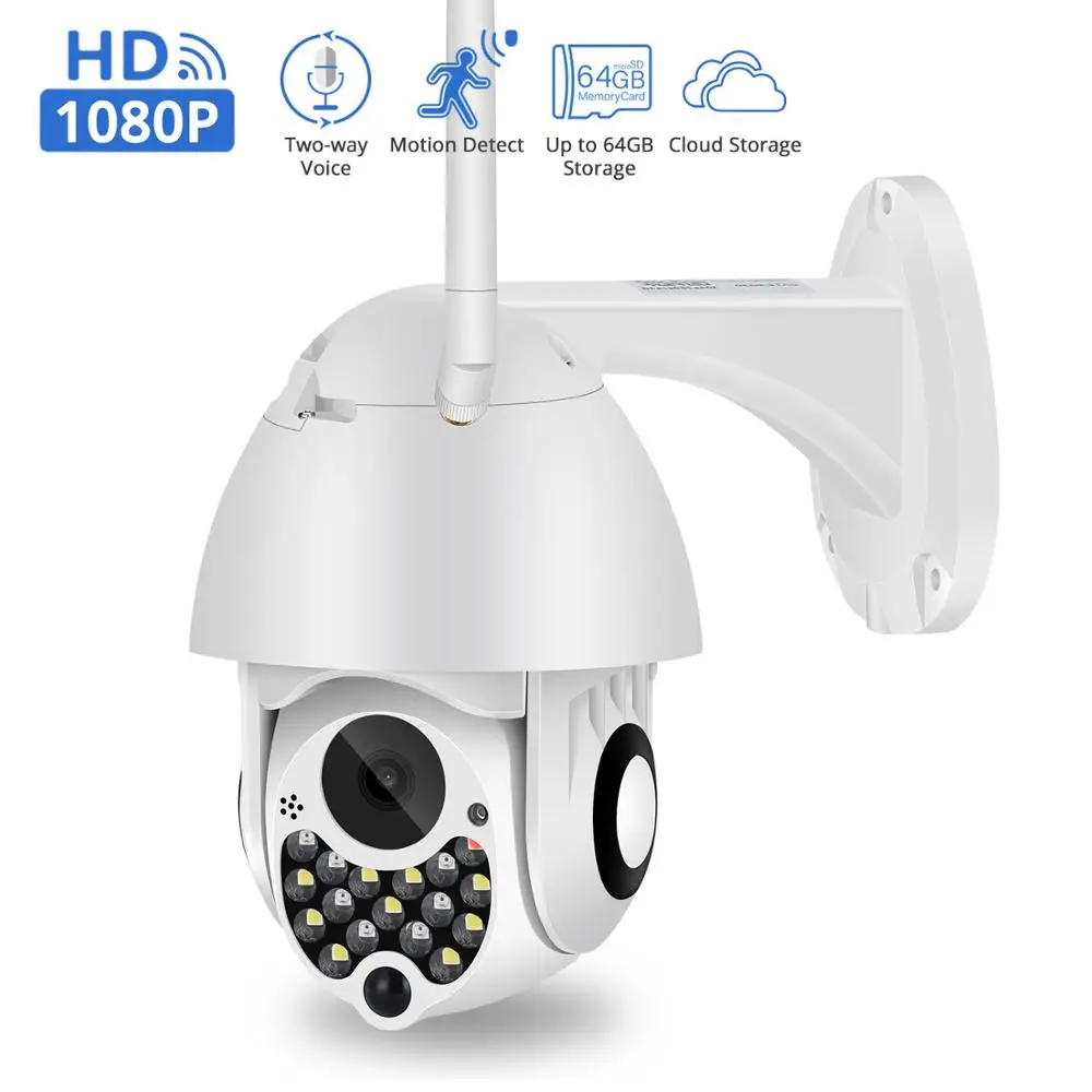 IP камера BESDERSEC Беспроводная с сигнализацией 1080p Wi Fi PTZ|Камеры видеонаблюдения| |