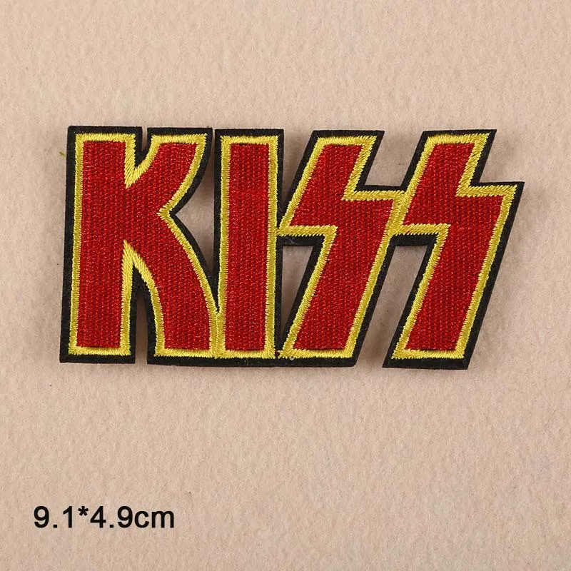 Rock N Roll Music Embroidered Iron-On Patch