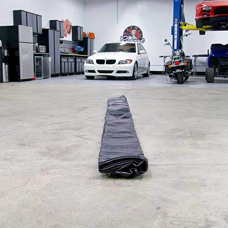 PVC Portable Airtight Cleaning Inflatable Car Wash Mat, Inflatable Car Water Collector Containment Mat 6