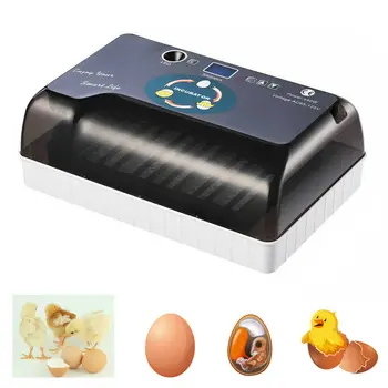 

Yonntech 12 Eggs Incubator Digital Automatic Turning Temperature Control Chicken Hatcher