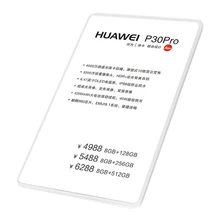 Стиль 130x80 самолет без магнита акриловый ценник держатель для huawei магазин