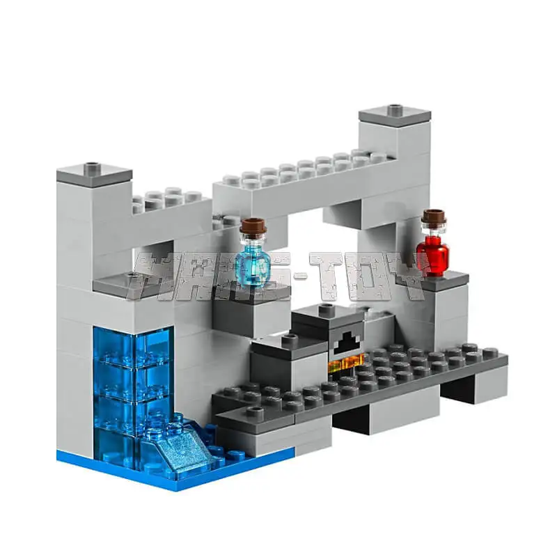 The Ocean Monument Building Blocks With Steve Action Figures Compatible 21136 Bricks Building Blocks Sets Toys