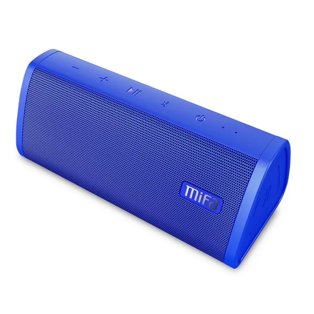 Портативный беспроводной Bluetooth динамик стерео радио музыка сабвуфер динамик s беспроводной Открытый водонепроницаемый мини телефон карта динамик - Цвет: Синий