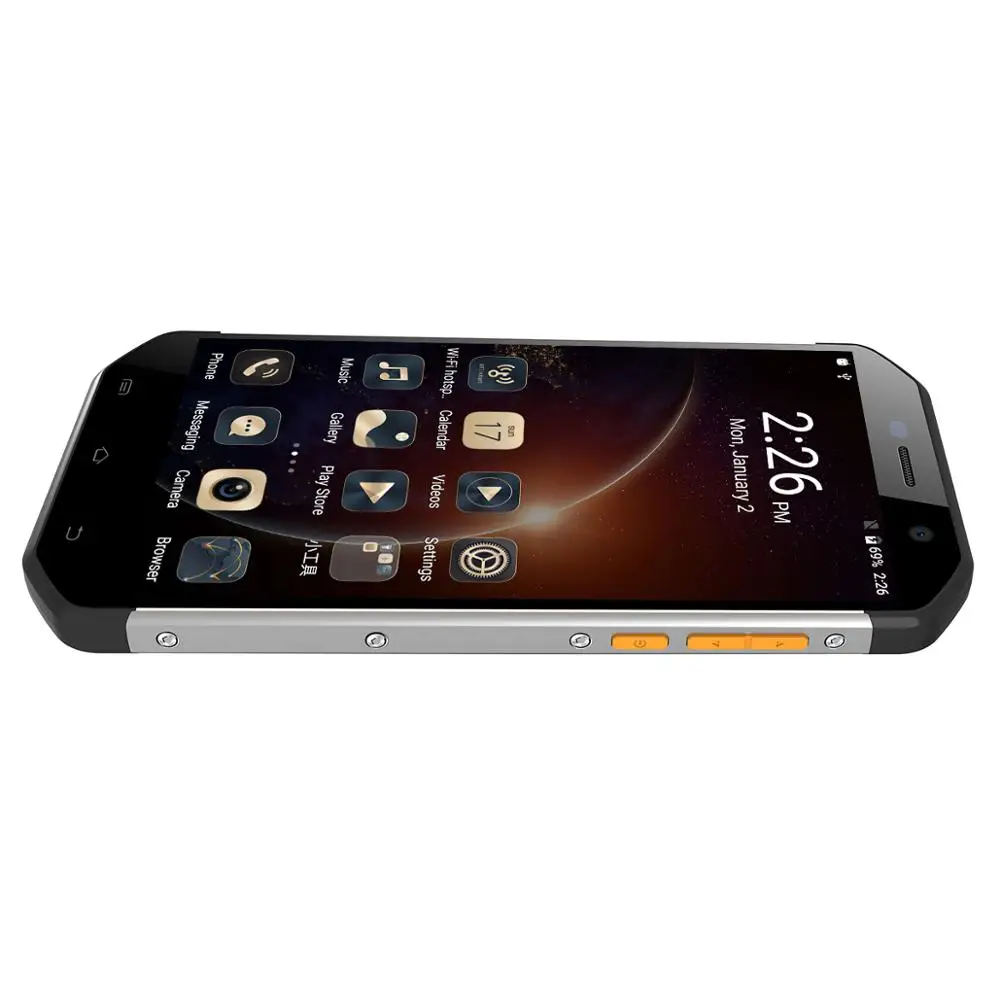 E&L S60 3 ГБ 64 IP68 водонепроницаемый телефон отпечаток пальца ID 5 дюймов Android 7 0 MTK6753