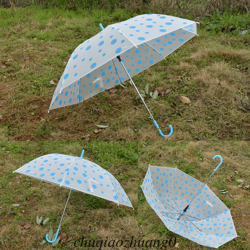 Женский зонтик Красочная радуга+ прозрачный дождь Солнце Зонтик Свадебная вечеринка случайный цвет