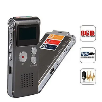 

top selling product in 2020 8GB Digital Audio Voice Recorder Rechargeable Dictaphone Telephone MP3 Player Support Wholesale