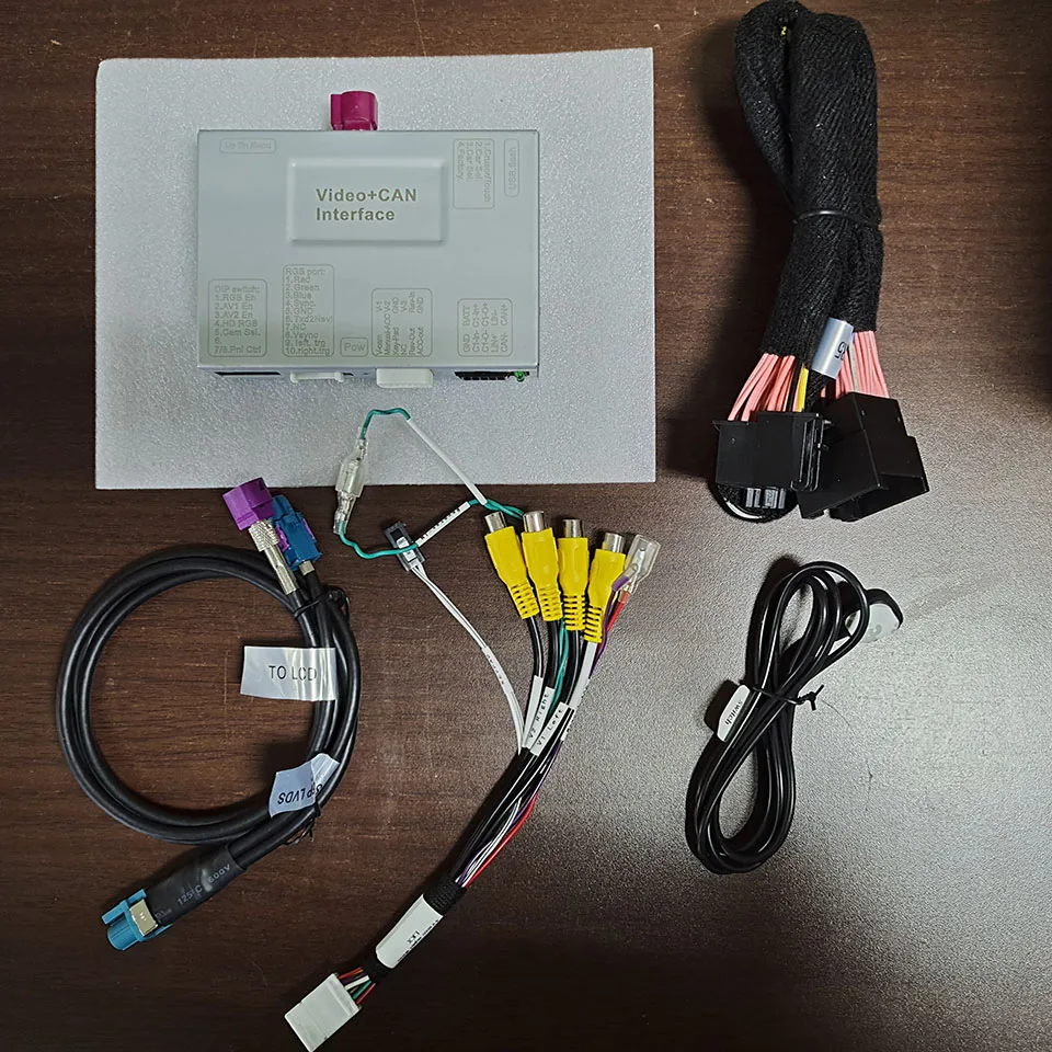 Автомобильный интерфейс для фронтальной и тыловой камеры 2017 Ford Mustang Sync 3 системы с