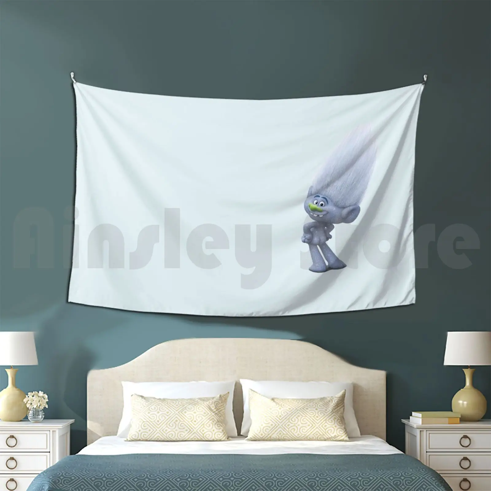 Guy Diamond Got A Phat Booty Tapestry Soggiorno Camera Da Letto Guy Diamond Diamond Trolls Troll Poppy Branch Cooper Fuzzbert