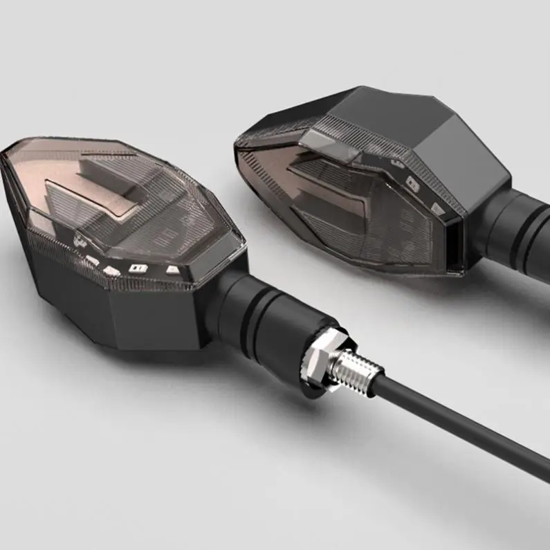 2 шт. 12V 3W Универсальный мотоцикл светодиодный указатель поворота стрелы лампа 150Nk дневных ходовых огней с антибликовым покрытием светильник Предупреждение светильник