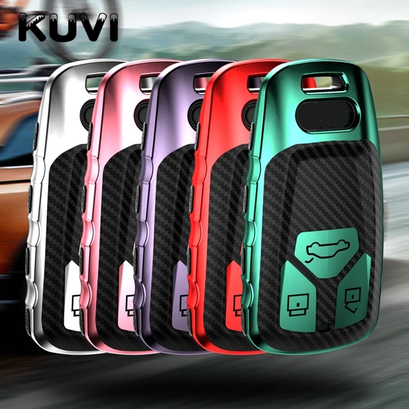 Tpu Car Key Cover Case For Audi A4 A5 S4 S5 B9 8W Q7 4M Q5 TT TTS RS Coupe Roadster 2017 2018 Smart Remote Fob Shell | Автомобили и