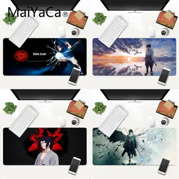 

MaiYaCa Sasuke Laptop Gaming Mice Mousepad XXL Mouse Pad anime Laptop Desk Mat pc gamer completo for lol/world of warcraft