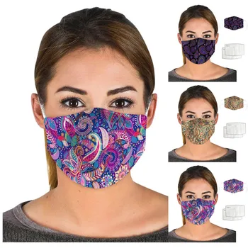 

Universal Prints Windproof Face Shield Reusable Outdoor Face Shield Cloth Face Mask Washable Mouth Mask Breathable mondmaskers