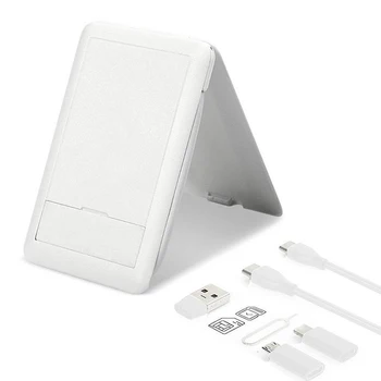

Hot Sale 6-in-1 Multifunctional Cable Essentials Data Cable Storage Container Holder