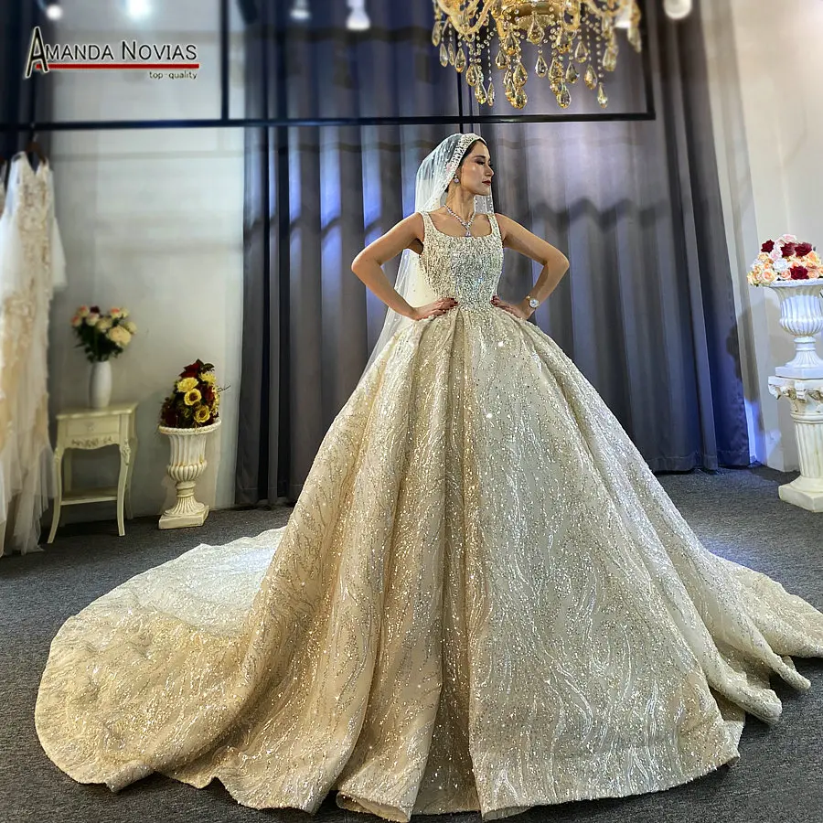 Свадебные платья amanda novias Роскошные свадебные для работы 2020|Свадебные платья| |